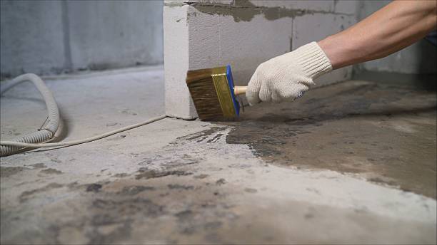 SJ Waterproofing Pros Interior Drainage System coverage map for Custar, OH and surrounding area